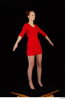 Kyoko clothing red dress standing whole body 0016.jpg